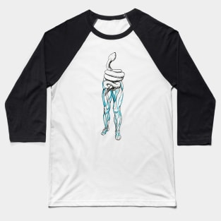 Whoops!  Torso is a Snake Now Baseball T-Shirt